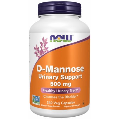 Now Foods D-Manóza 500 mg 240 kapslí – Hledejceny.cz