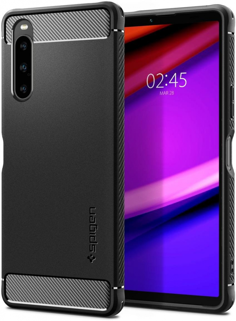 Pouzdro Spigen Rugged Armor Black Sony Xperia 10 V ACS06202