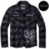 Army a lovecké tričko a košile Košile Brandit Motörhead Check black-grey