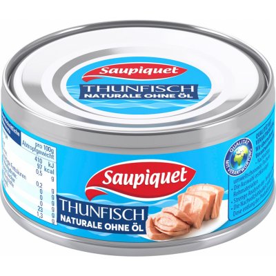 Saupiquet Thunfisch naturale ohne öl přírodní tuňák bez oleje 180 g – Zboží Dáma