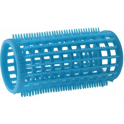 Plastové natáčky na vlasy s jehlami Bellazi - pr. 30 mm, 6 ks, modré – Zboží Mobilmania