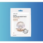 Rozjasňující plátýnková maska s extraktem z Perel - Lebelage Pearl Solution Mask pack – Zboží Dáma