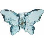 Průsvitný skřipec ve tvaru motýla Barva: tmavě modrá – Hledejceny.cz