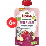 HOLLE Zebra Beet Bio ovocné pyré jablko banán a červená řepa 6 x 100 g – Hledejceny.cz