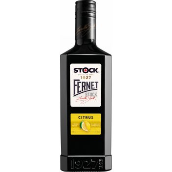 Fernet Stock Citrus 27% 0,5 l (holá láhev)