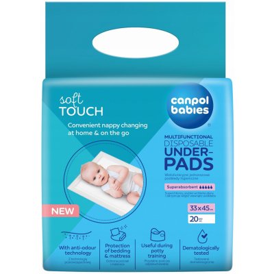 Canpol babies Hygienické podložky 33x45cm 20 ks – Zboží Mobilmania