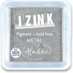 Aladine Razítkovací polštářek Izink Embossing stříbrná – Sleviste.cz