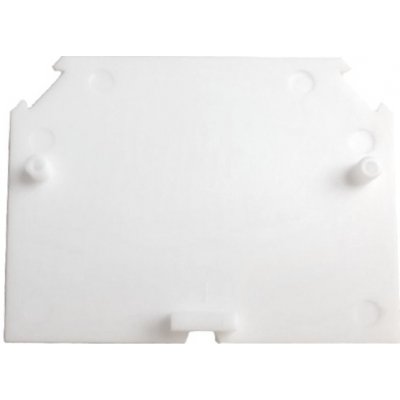 ELEKTRO BEČOV Přepážka RSA 35 A - koncová bílá B671111 – Sleviste.cz