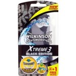 Wilkinson Sword Xtreme 3 Black Edition 4 ks – Zboží Dáma