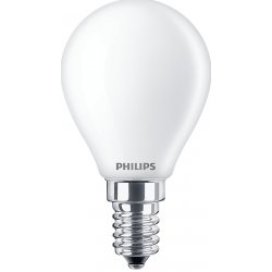 Philips LED žárovka E14 6,5W-60W 4000K 230V P45 FR G P347625