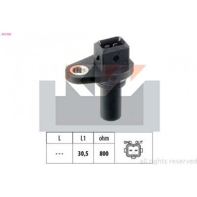 Senzor, otáčky motoru KW 453 028 – Hledejceny.cz
