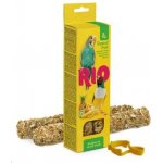 RIO Tyčinky pro andulky drobný exot s tropickým ovocem 2 x 40 g – Zbozi.Blesk.cz