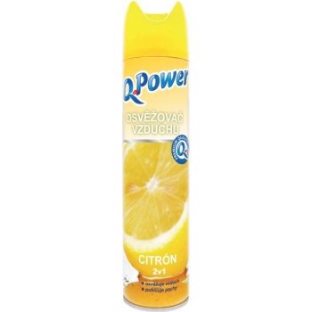 Q-Power Osvěžovač vzduchu citron 300 ml