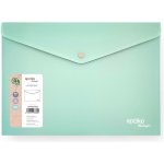 Spoko Spisové desky s drukem Spoko ReLeaf Soft touch - A5 / mentolofá 502491 – Zboží Živě