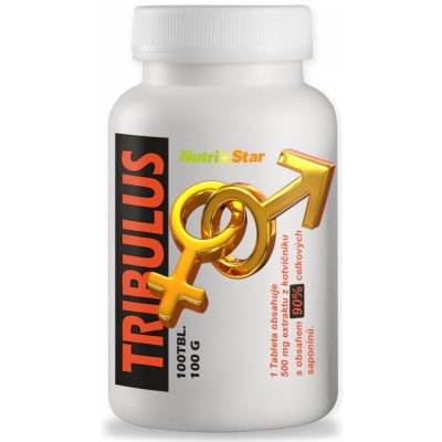 Nutristar Tribulus E Kotvičník 100 tablet – Hledejceny.cz