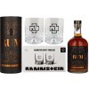 Rum 1423 Aps Rammstein 40% 0,7 l (dárkové balení 2 sklenice)