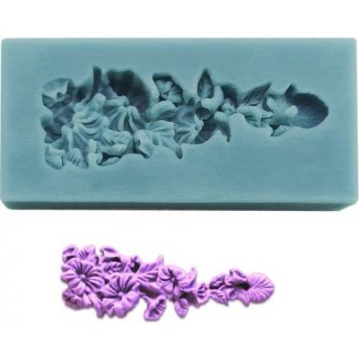 Cakesicq Silikonová formička květiny 5,5cm x 2cm – Zboží Dáma