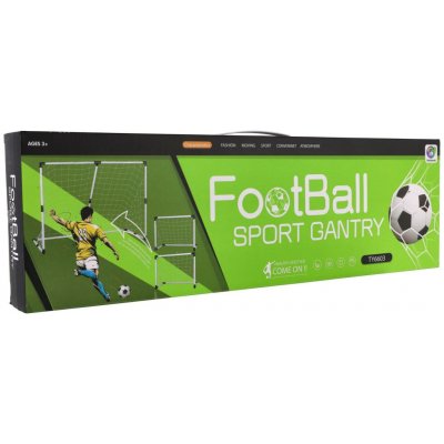 Teddies Branka fotbalová 2v1 + míč plast – Zboží Dáma