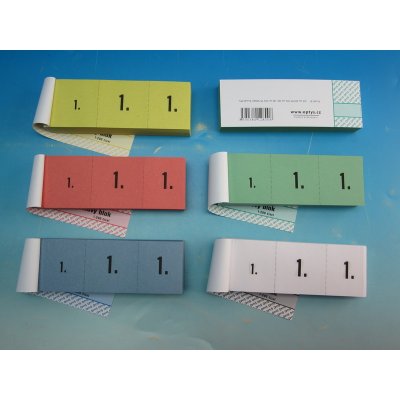 Optys 1280 Šatnový blok 200 listů-mix barev – Zboží Živě