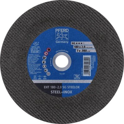PFERD TOOLS EHT 180-2,0 SG STEELOX 69901412 řezný kotouč rovný 180 mm 25 ks nerezová ocel, ocel – Zboží Dáma