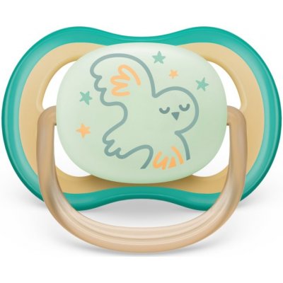 Avent Philips šidítko ultra air noční žlutá 1 ks – Zboží Dáma