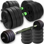 Sportvida Bitumenové činky nastavitelné 2 x 20 kg – Zboží Mobilmania