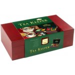 Ahmad Tea Keeper luxusní dřevěná kazeta 8 x 10 x 2 g – Zboží Dáma
