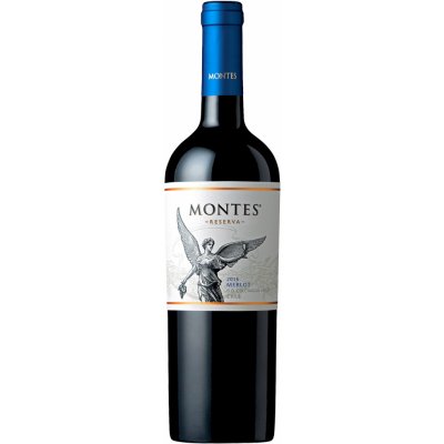 Montes Wines Estate Merlot Reserva 2019 0,75 l