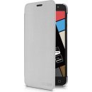 Pouzdro ALCATEL FC5051 FlipCase POP 4 Metal Silver