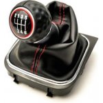 PROTEC Řadící páka s manžetou VW GOLF V 2003 - 2008 6st Black/Red | Zboží Auto