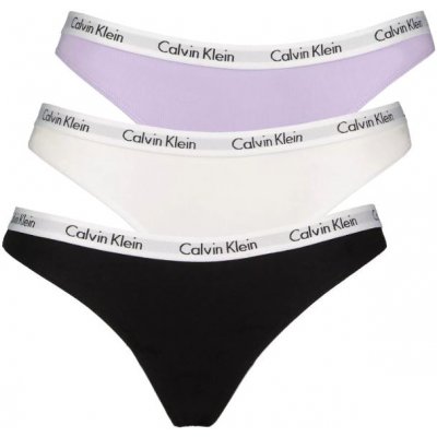 Calvin Klein 3 PACK dámská tanga QD3587EHVN – Zboží Mobilmania