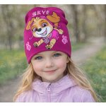 United Labels Dívčí čepice TLAPKOVÁ PATROLA SKYE jaro podzim růžová tmavá – Hledejceny.cz