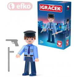 Efko IGRÁČEK Policista set s doplňky v krabičce