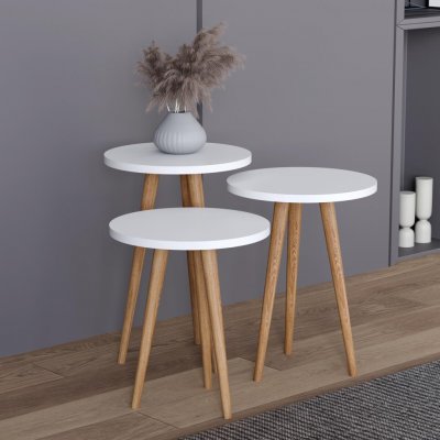 VCM Barilo bílý 3 ks – Zboží Dáma