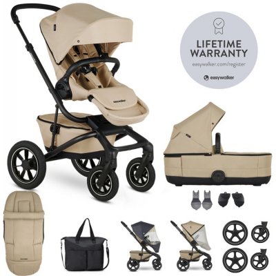 EASYWALKER Set XXL kombinovaný Jimmey Air s příslušenstvím Sand Taupe 2023 – Zboží Mobilmania