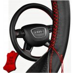 Compass Potah volantu omotávací z pravé kůže AX černý, amMC097 | Zboží Auto