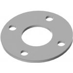 Hahn Steel Montážní kroužek O100 x 4,0 mm pro sloupek 42,4 mm, AISI 304 -surový stav – Zboží Mobilmania