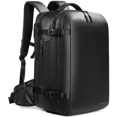 MYBALO Traveler Prostorný cestovní batoh 3v1 17,3” 183 černý – Zboží Živě
