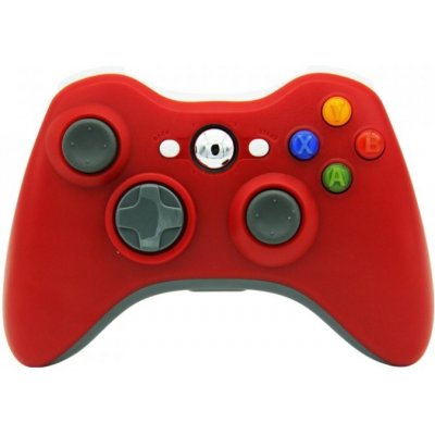 PSko bezdrátový ovladač pro Xbox 360 červený 13312 – Zboží Živě