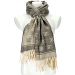 Dámská šedá teplá dlouhá zimní šála – Zboží Dáma