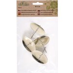 Nohel Garden Bodec do adventních svícnů hladký zlatý d5cm 4ks – Hledejceny.cz