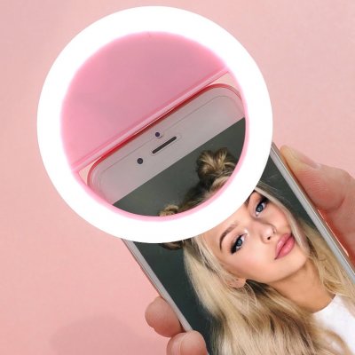 Fotověci Beauty Selfie Ring Light na Mobil bílá