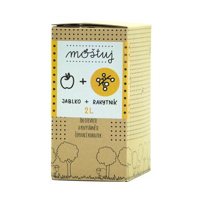 Moštuj Jablko a Rakytník 2 l – Zbozi.Blesk.cz