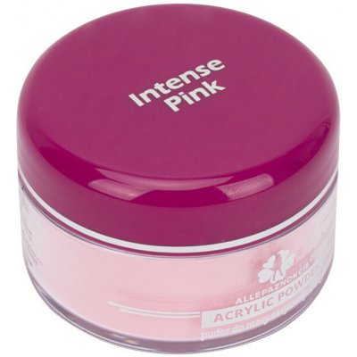 Allepaznokcie Akrylový prášok na nechty Intense Pink 15 g – Zboží Dáma