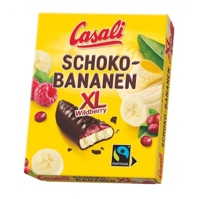 Casali Schoko Bananen XL Wildberry 140 g – Zboží Mobilmania