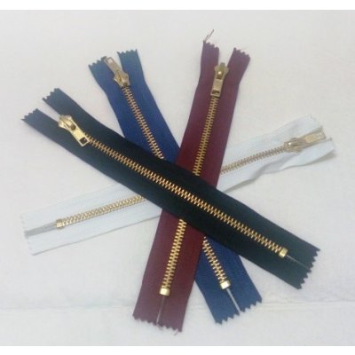 Zip mosazný riflový 20 cm – Hledejceny.cz