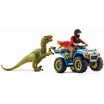 Schleich Dinosaurs Geländewagen mit Dino-Außenposten 41464 – Zboží Mobilmania