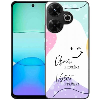 mmCase na Xiaomi Redmi 13 4G/Poco M6 4G - vtipný text 4 bílé pozadí – Zboží Živě