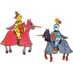 Marionetino Rytíři na koních loutky – Zboží Dáma Marionetino Rytíři na koních loutky – Zboží Dáma