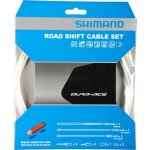 Shimano SP41 polymer Bowdeny+lanka set bílá – Zboží Dáma